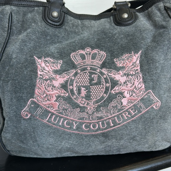 Juicy couture vintage Y2K tote, Crossbody handbag purse collectors - Picture 2 of 15